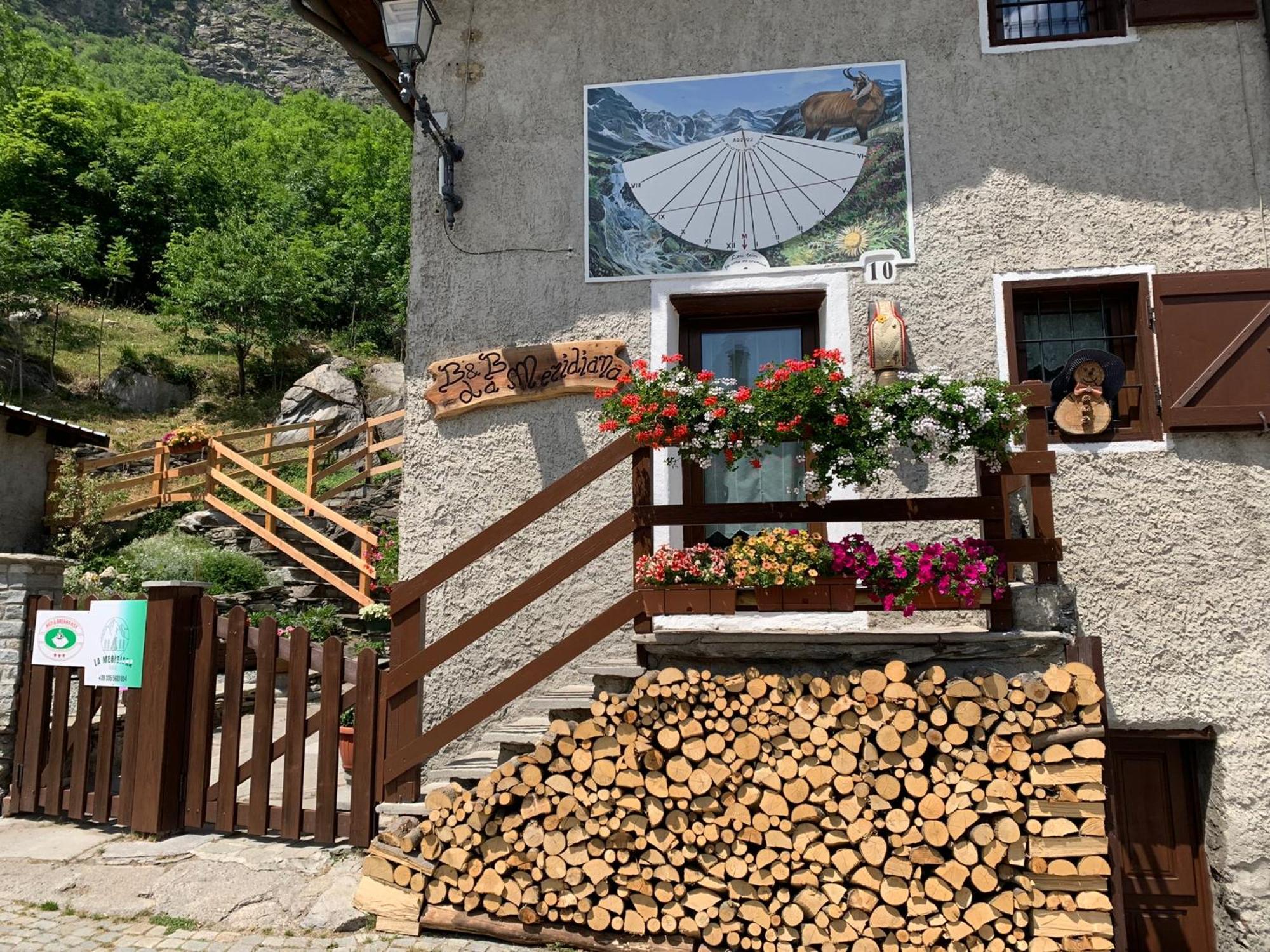 B&B La Meridiana Монченізіо Екстер'єр фото